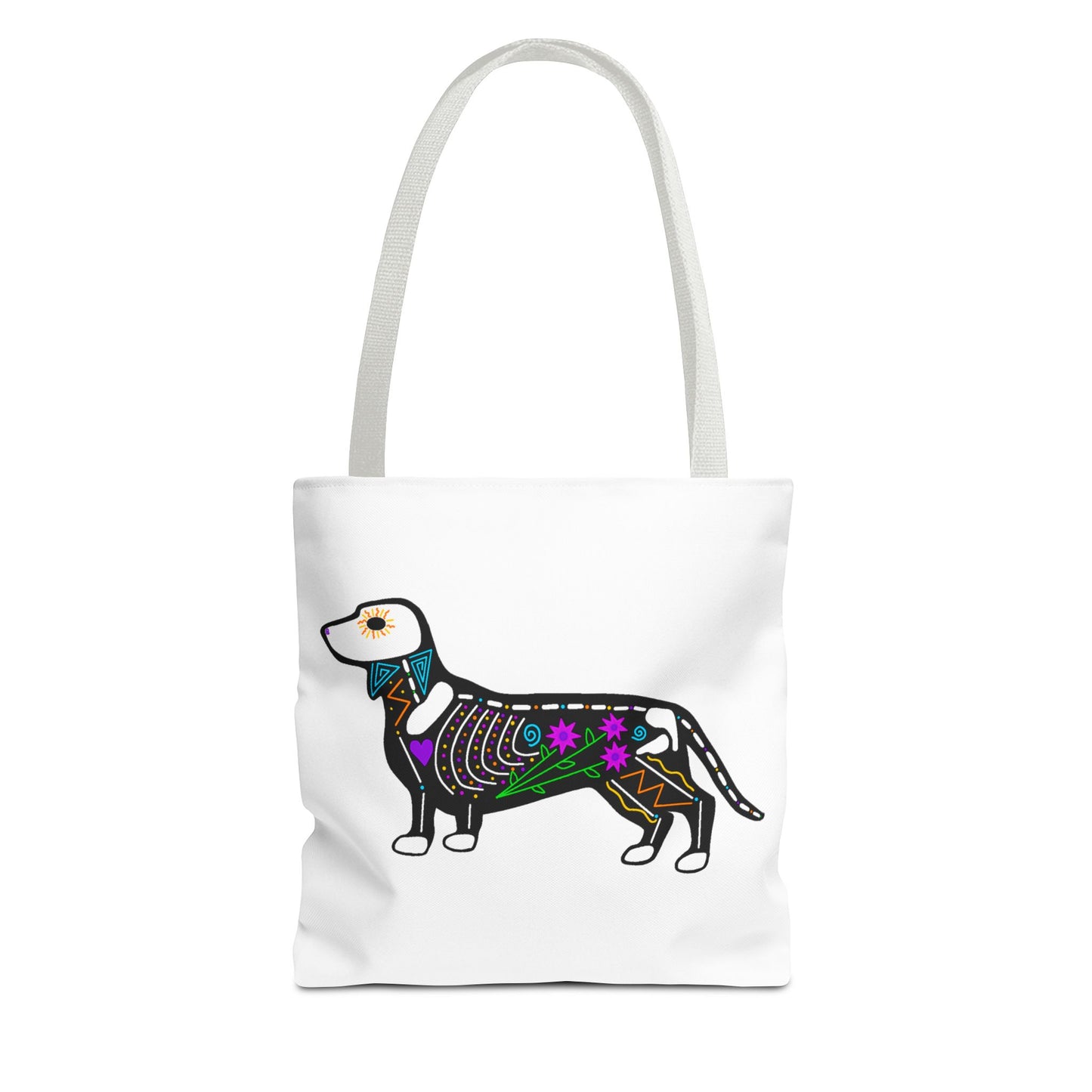 Dia de los Muertos Dachshaund Tote Bag