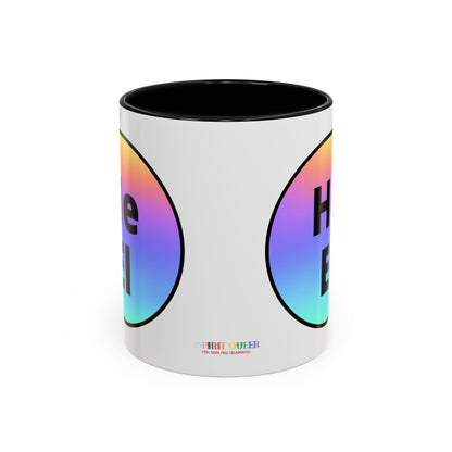 He / El Rainbow Coffee Mug