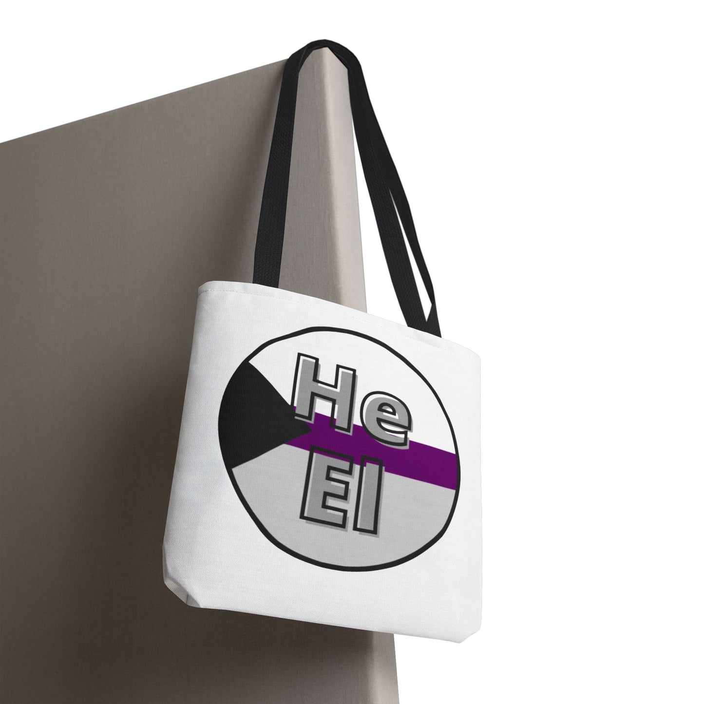 He/El Demi Tote Bag