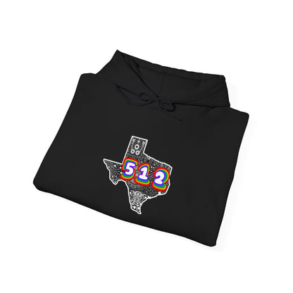Texas 512 Hooded Sweatshirt