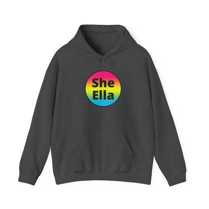 She/Ella Pan Hooded Sweatshirt