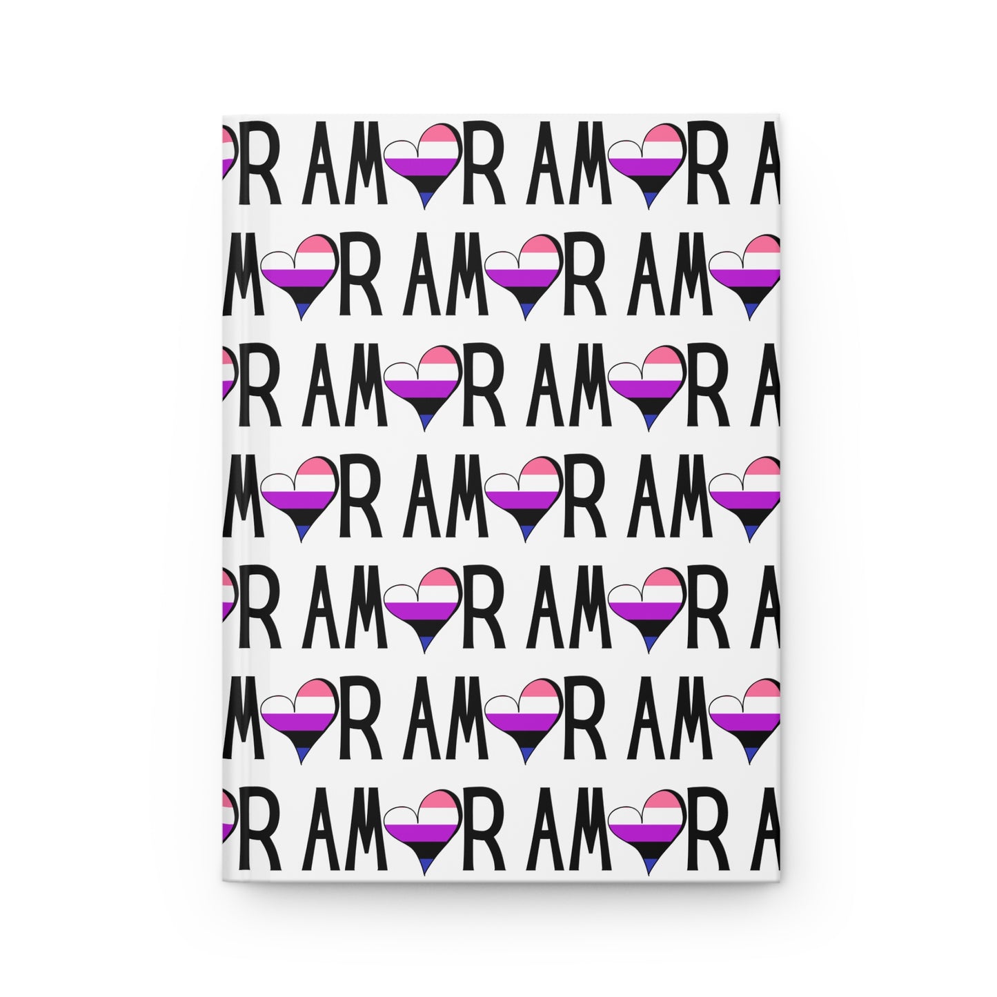 Amor Genderfluid Hardcover Journal