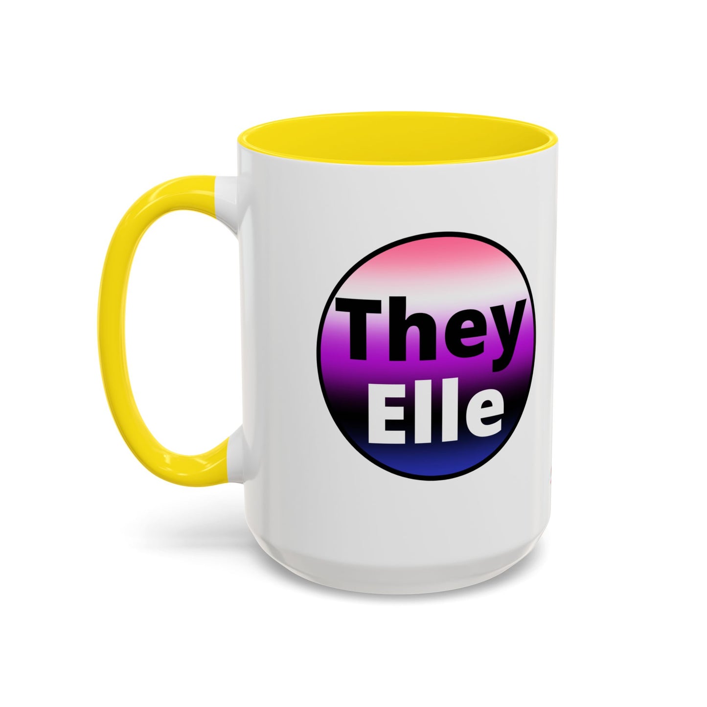 They / Elle Genderfluid Coffee Mug