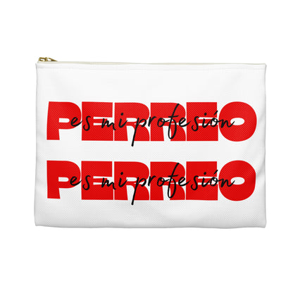 Perreo Es Mi Profesion - Red Accessory Pouch