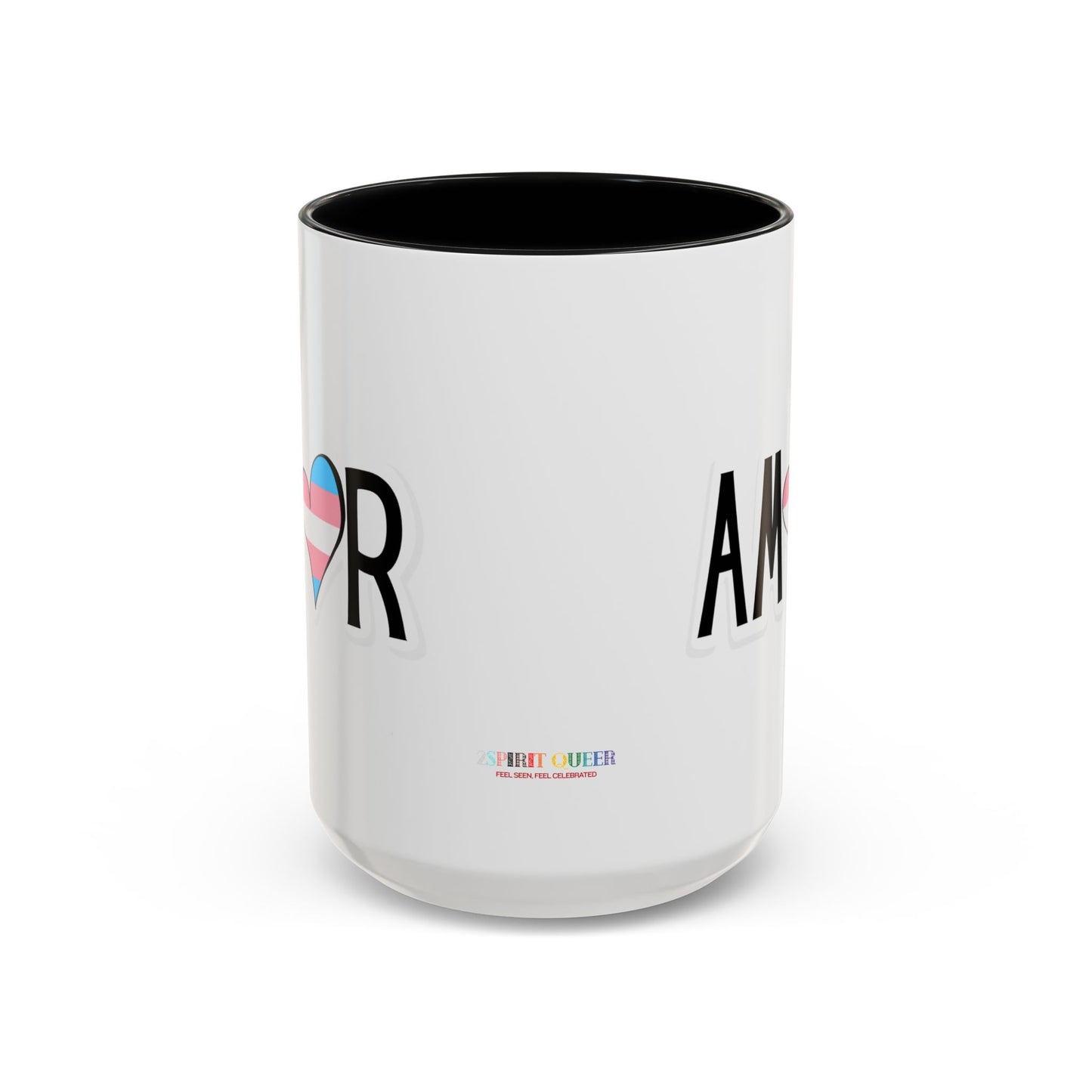 Amor Trans Accent Coffee Mug
