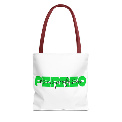 Perreo Es Mi Profesion Green Tote Bag