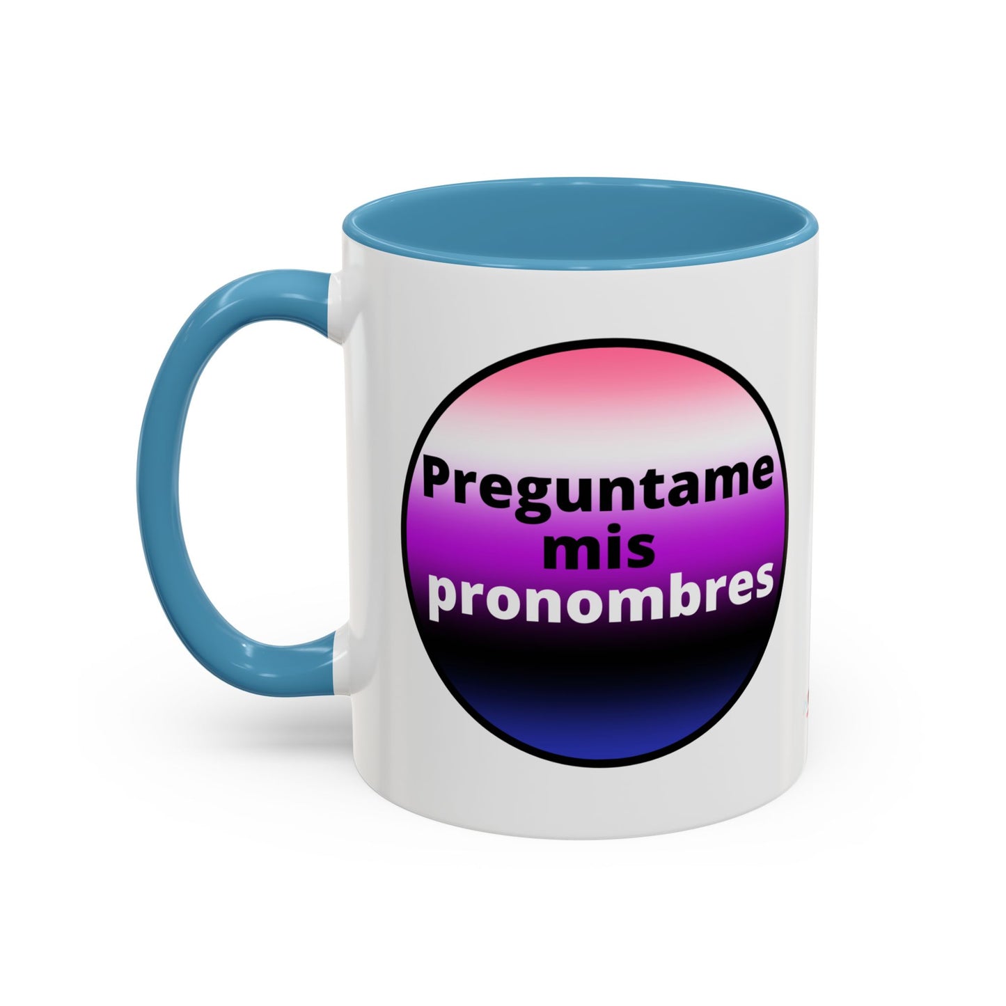 Preguntame mis Pronombres GenderFluid  Coffee Mug