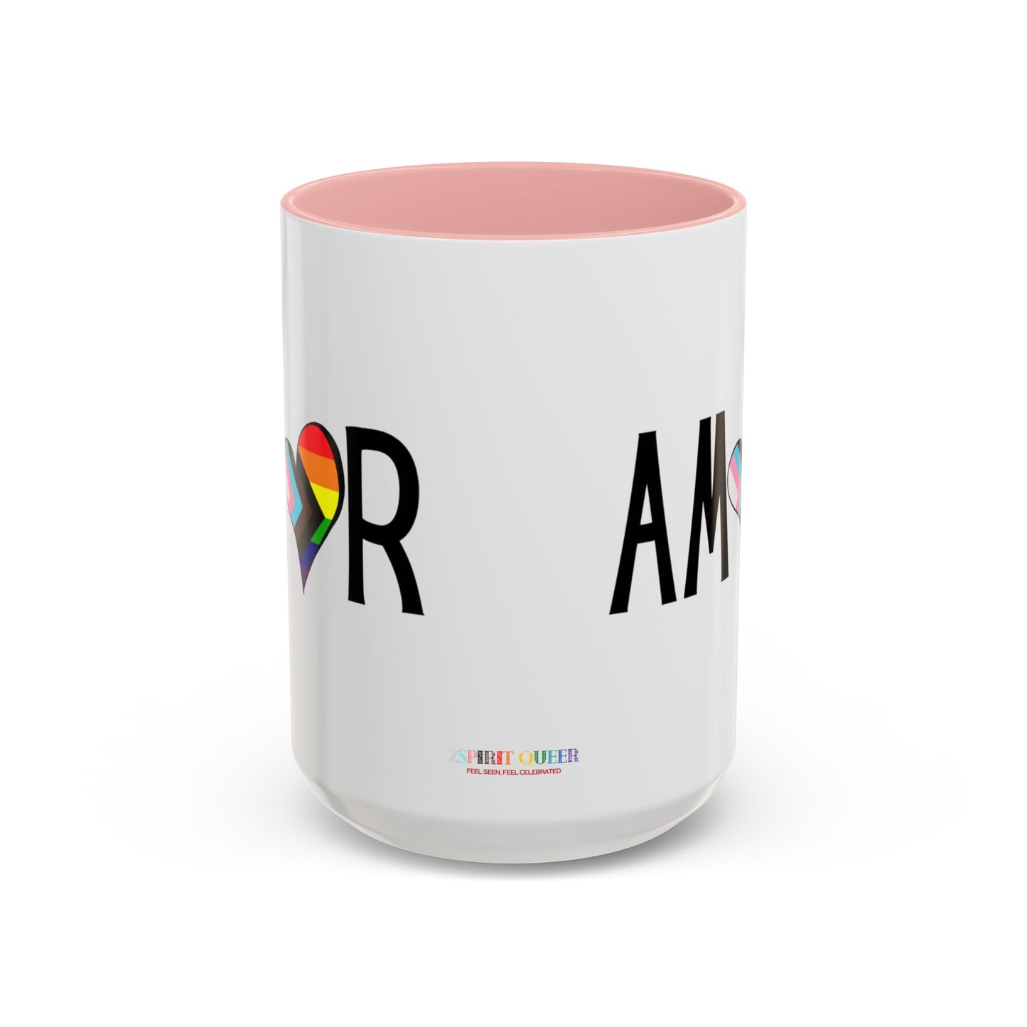 Amor  Inclusive Accent Coffee Mug