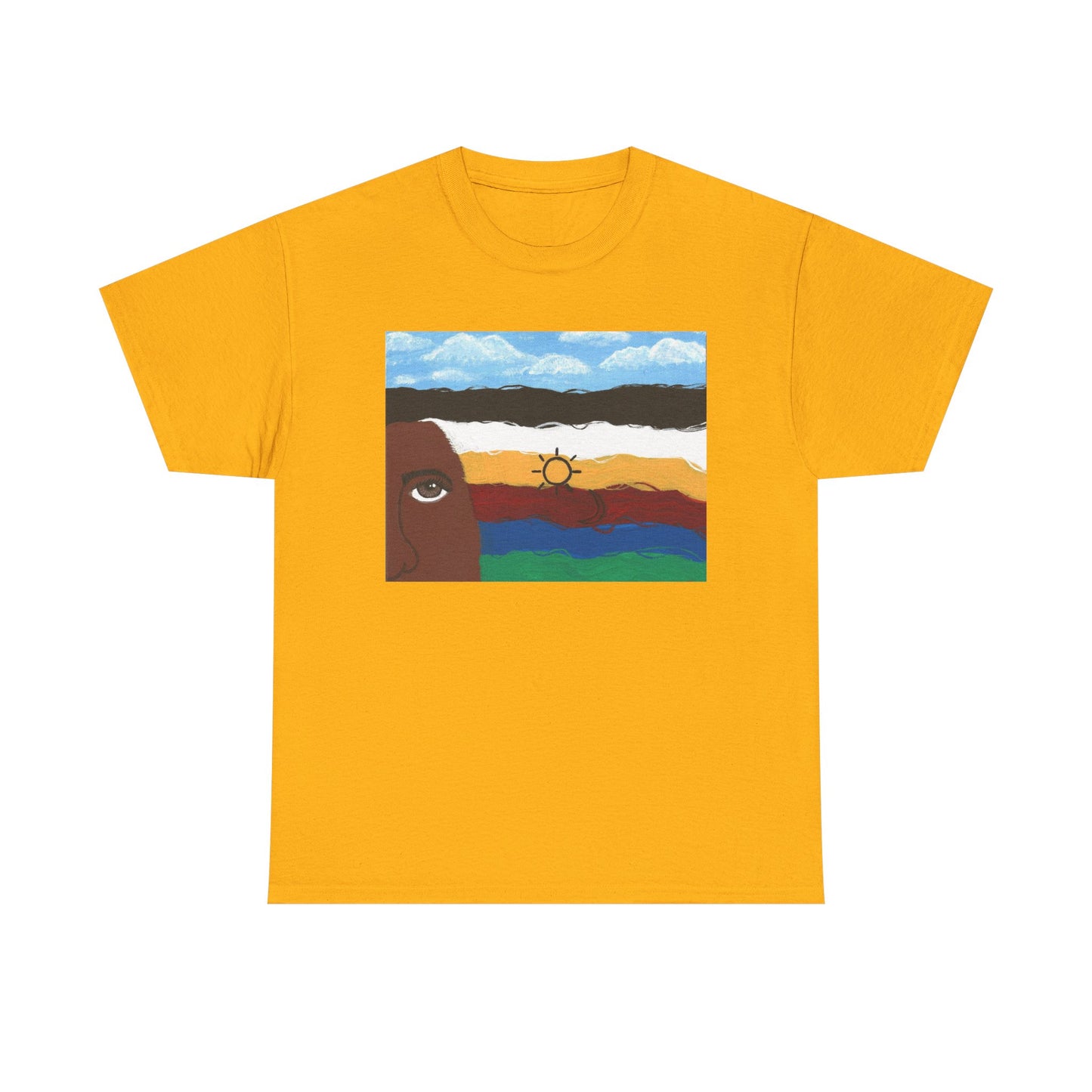 2Spirit Flag Heavy Cotton Tee