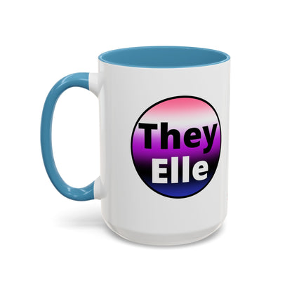 They / Elle Genderfluid Coffee Mug