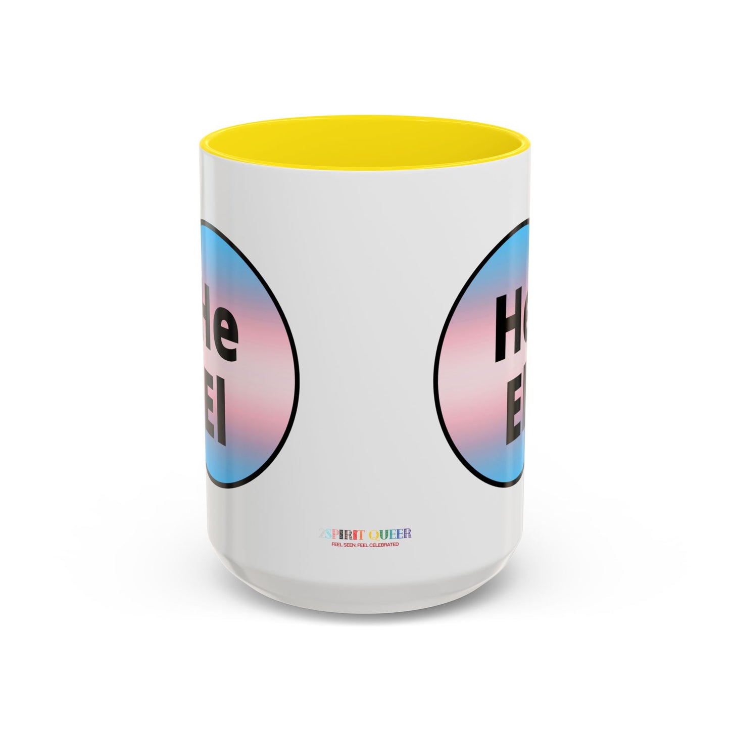 He/El Trans Accent Coffee Mug