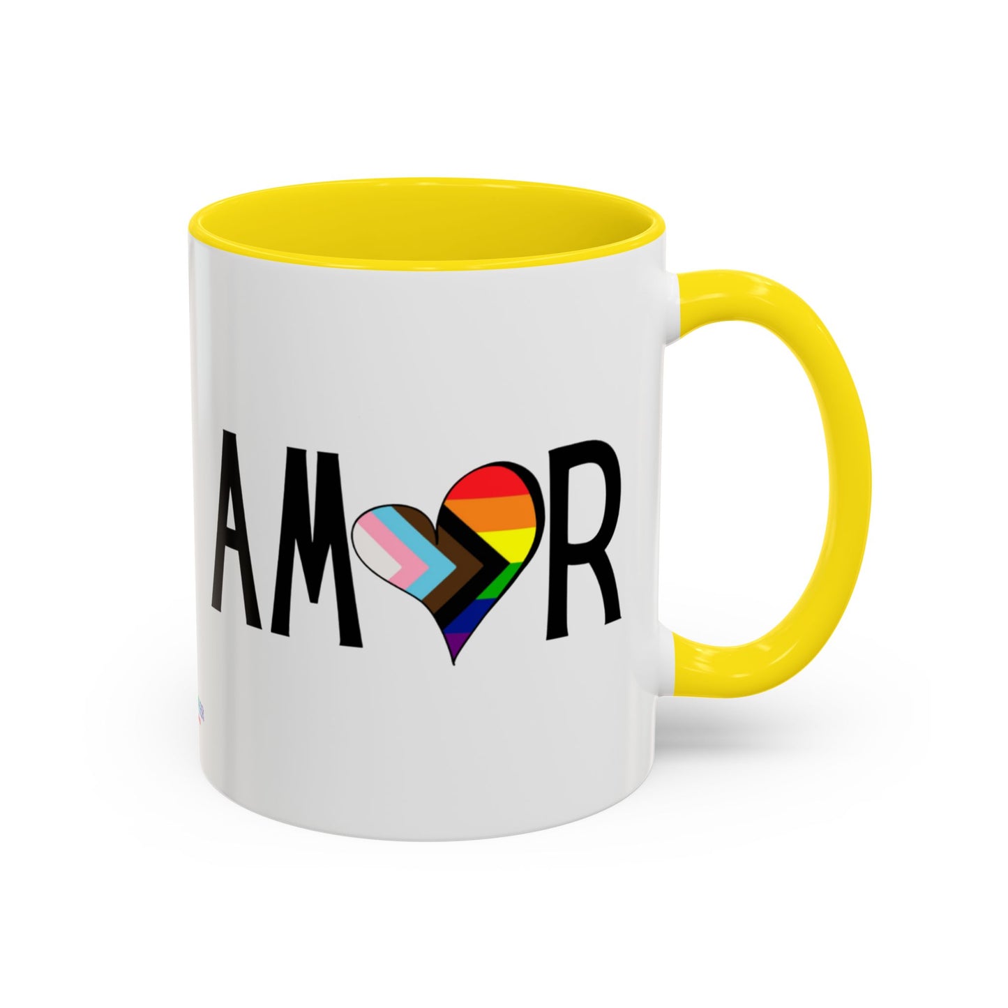 Amor  Inclusive Accent Coffee Mug