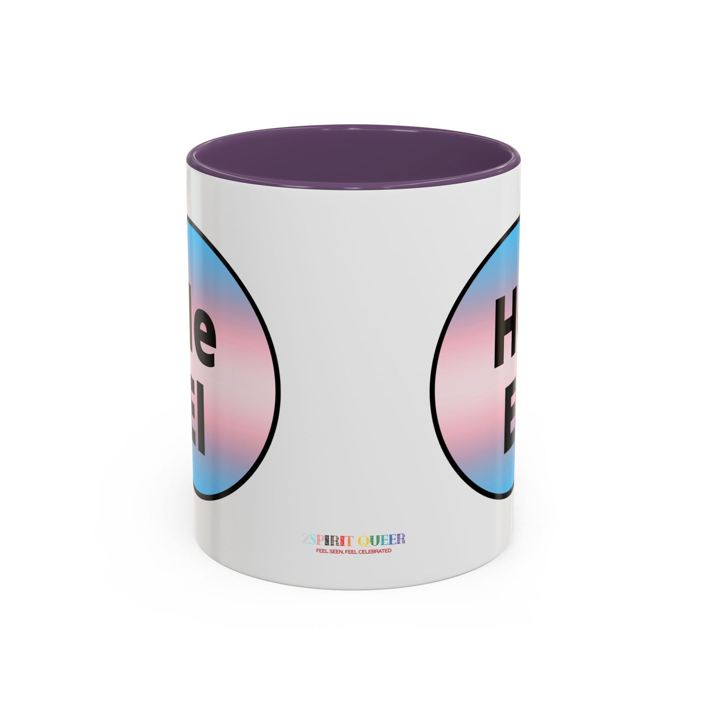 He/El Trans Accent Coffee Mug