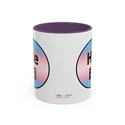 He/El Trans Accent Coffee Mug