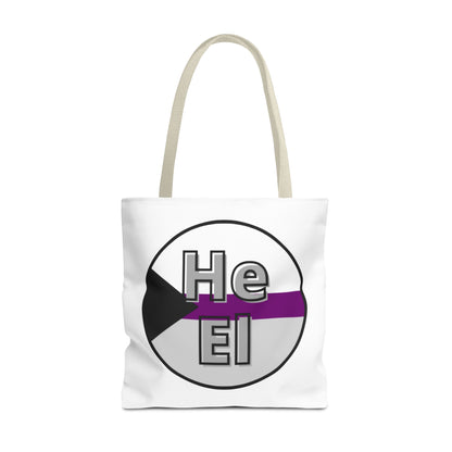 He/El Demi Tote Bag