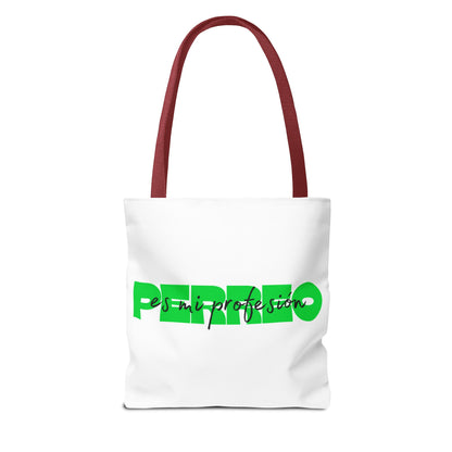 Perreo Es Mi Profesion Green Tote Bag