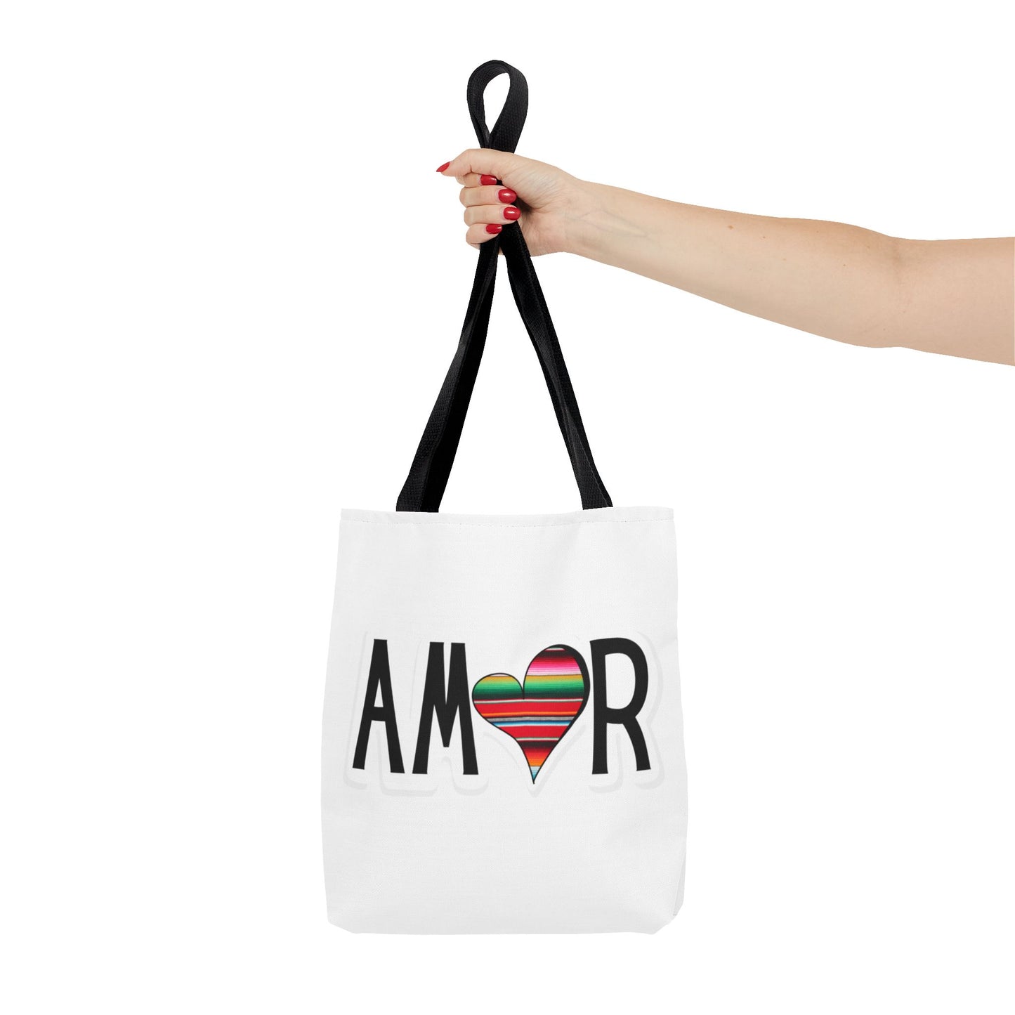 Amor Serape Tote Bag