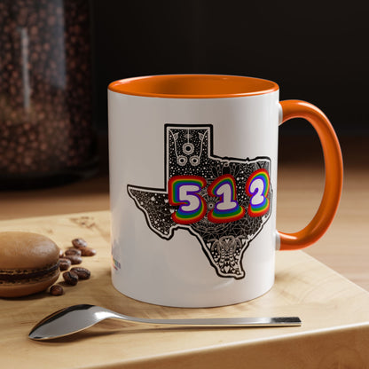 Texas 512 Coffee Mug