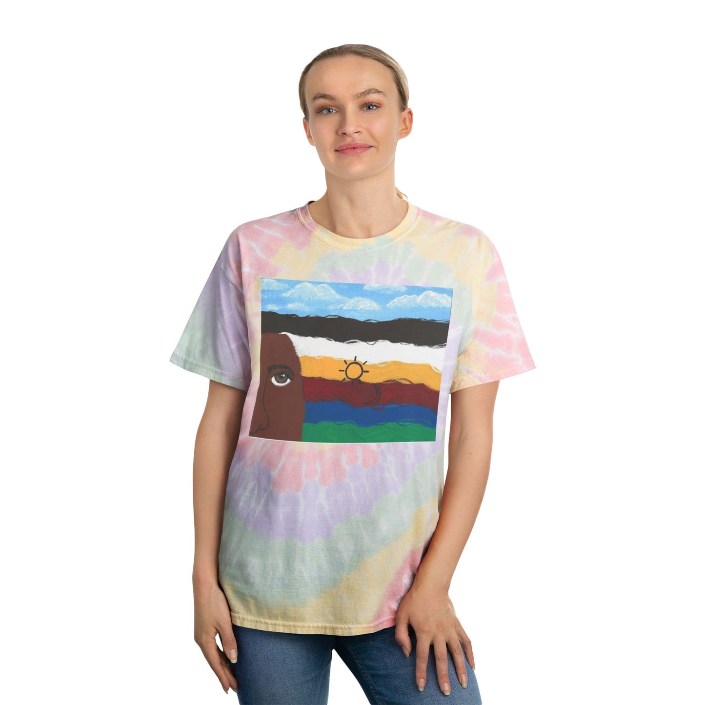 2Spirit Flag Tie-Dye Tee