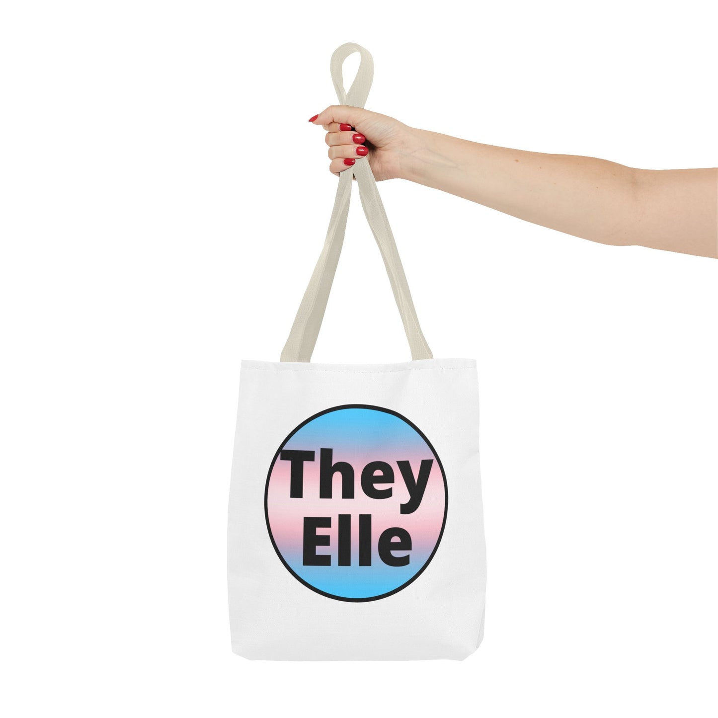 They/Elle Trans Tote Bag