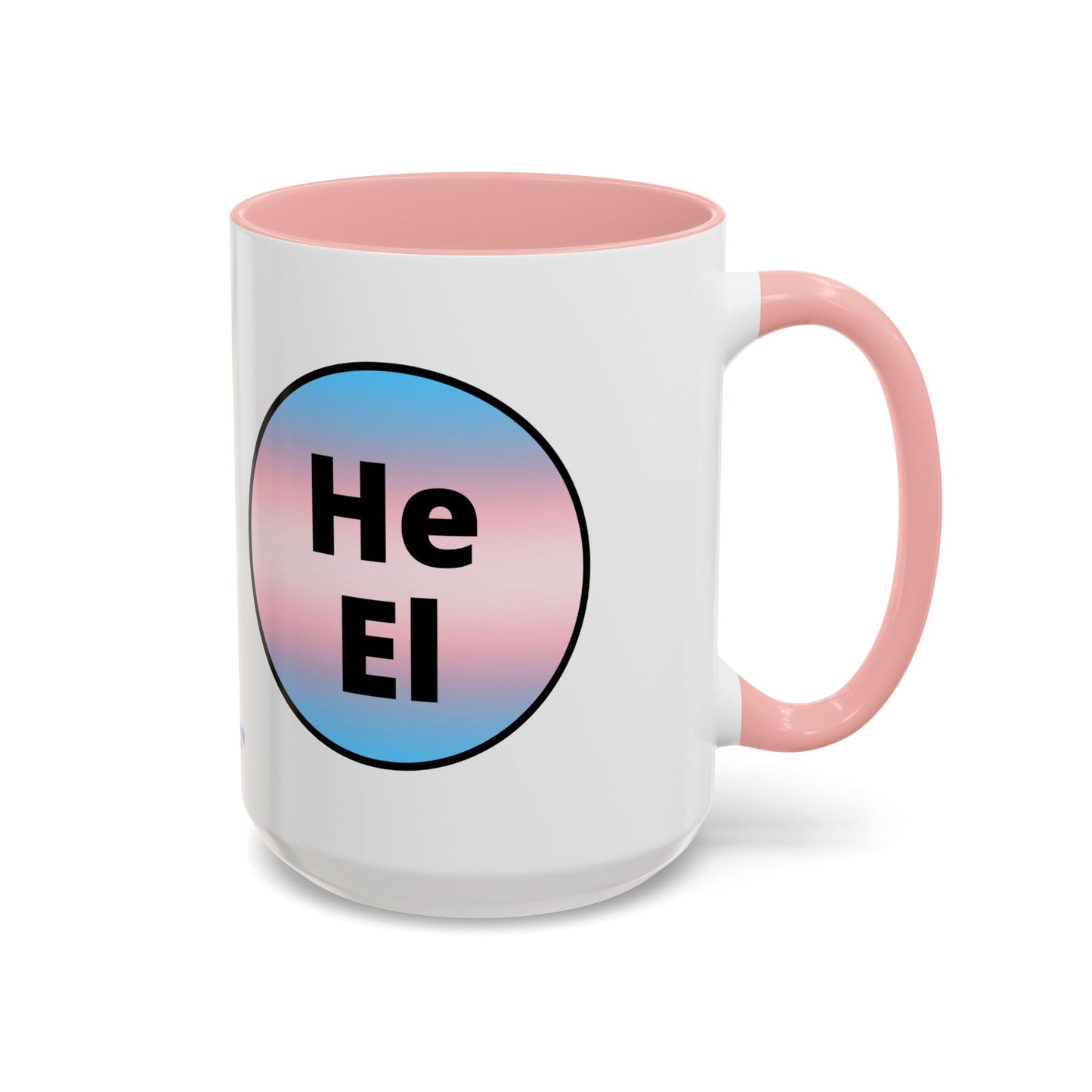 He/El Trans Accent Coffee Mug