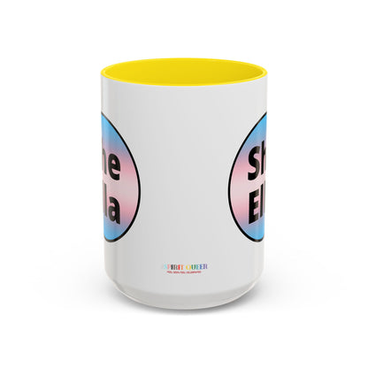 She/Ella Trans Coffee Mug