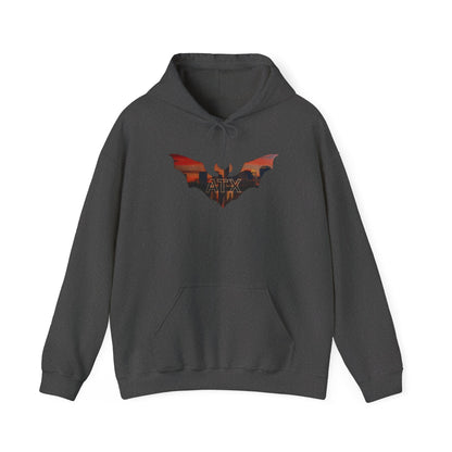ATX Skyline Bat Hooded Sweatshirt