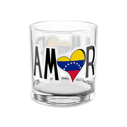 Amor  - Venezuela Rocks Glass, 10oz