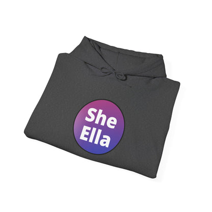 She / Ella Bi Hooded Sweatshirt