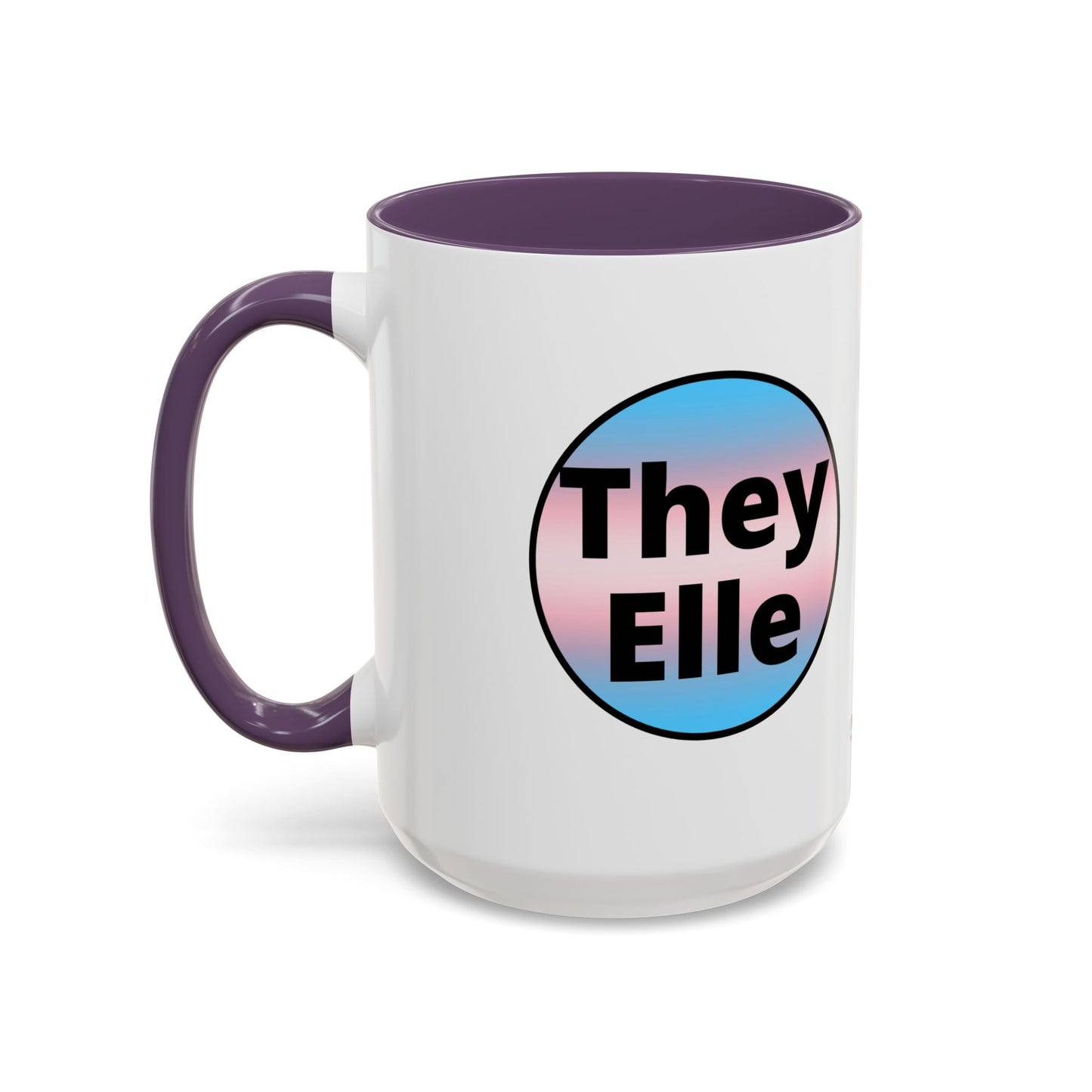 They / Elle Trans Coffee Mug