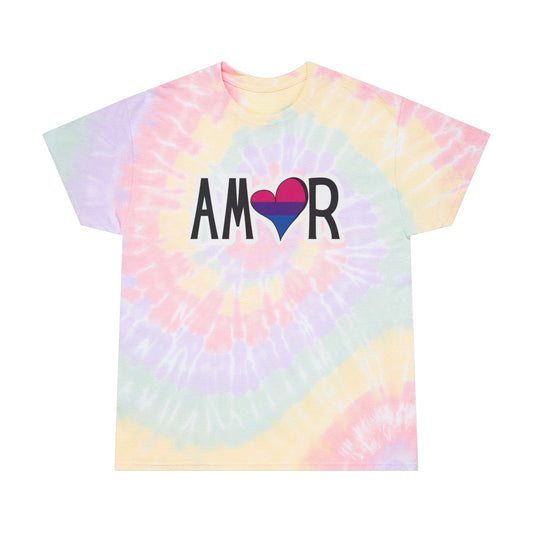 Amor  - Bi Tie-Dye Tee, Spiral