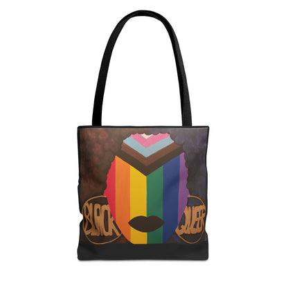 Black and Queer Tote Bag