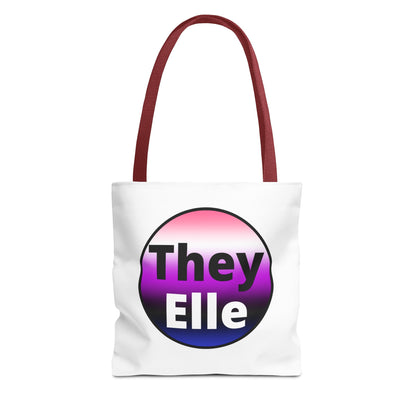 They/Elle Genderfluid Tote Bag