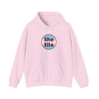 She / Ella Trans Hooded Sweatshirt