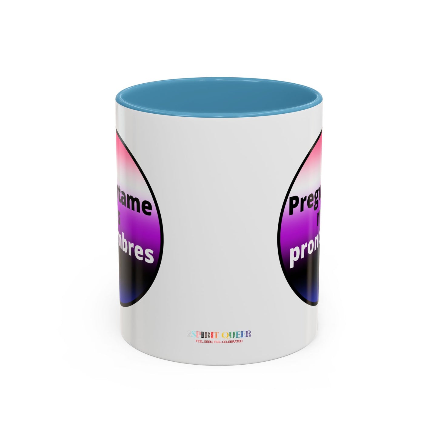 Preguntame mis Pronombres GenderFluid  Coffee Mug