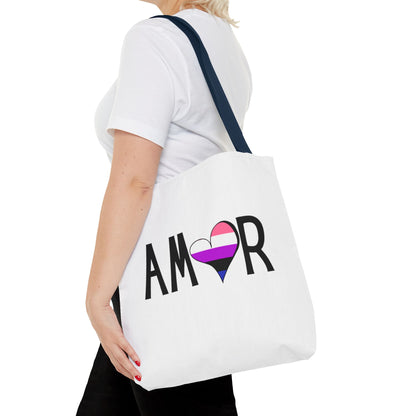 Amor Genderfluid Tote Bag