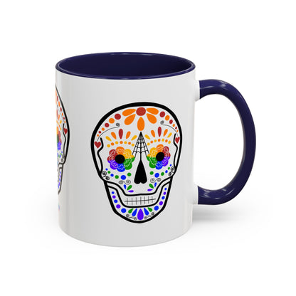 Queer Sugar Skull Coffee Mug