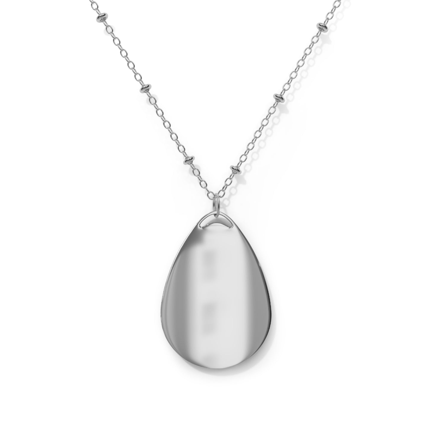 Amor Pan Oval Necklace