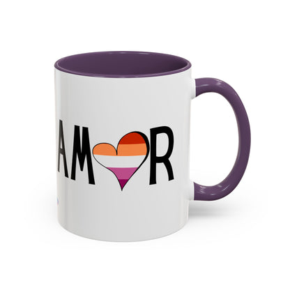 Amor Lesbian Coffee Mug