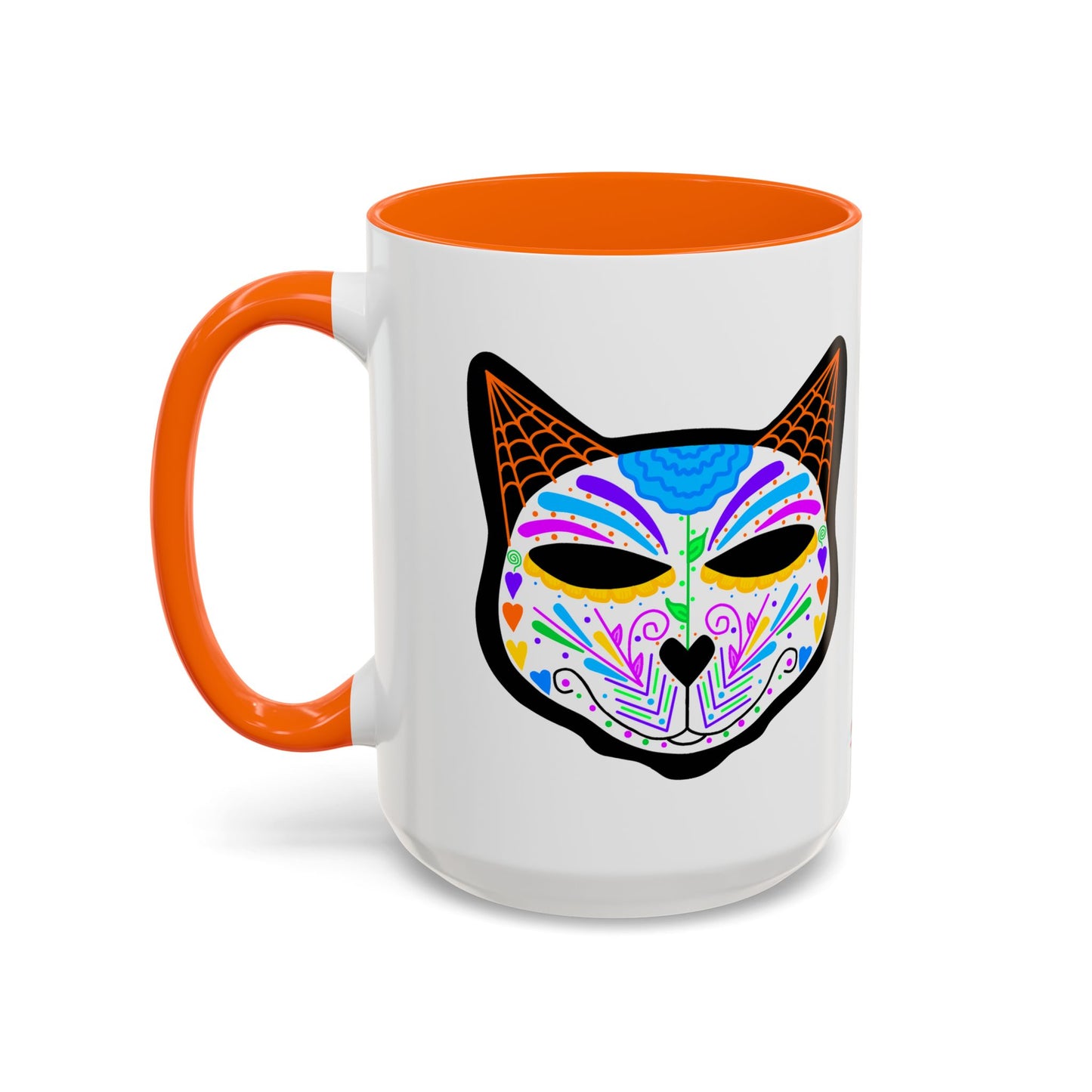 Dia de los Muertos Cat Coffee Mug
