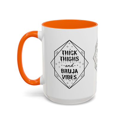 Thick Thighs Bruja Vibes Coffee Mug