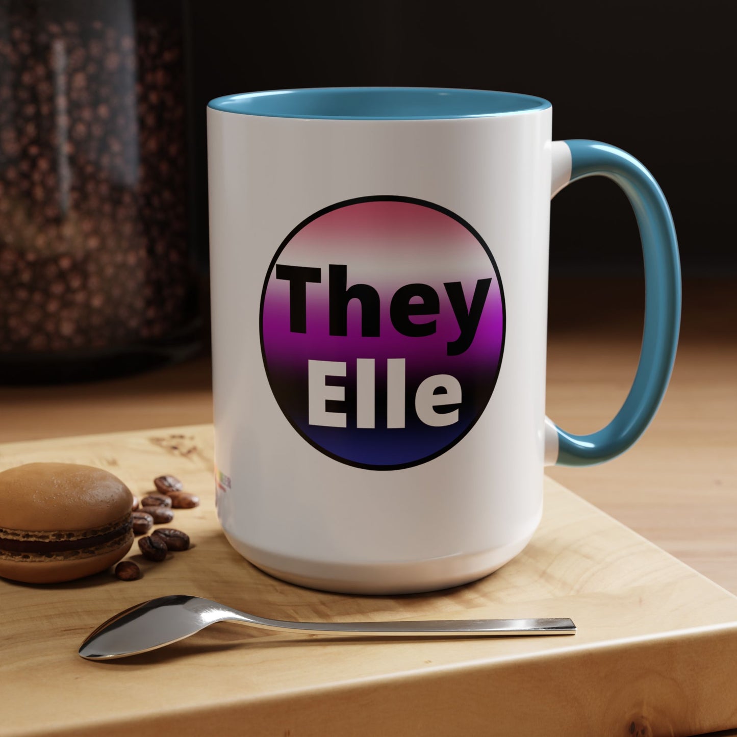 They / Elle Genderfluid Coffee Mug
