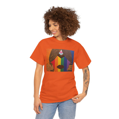Brown and Queer Heavy Cotton Tee