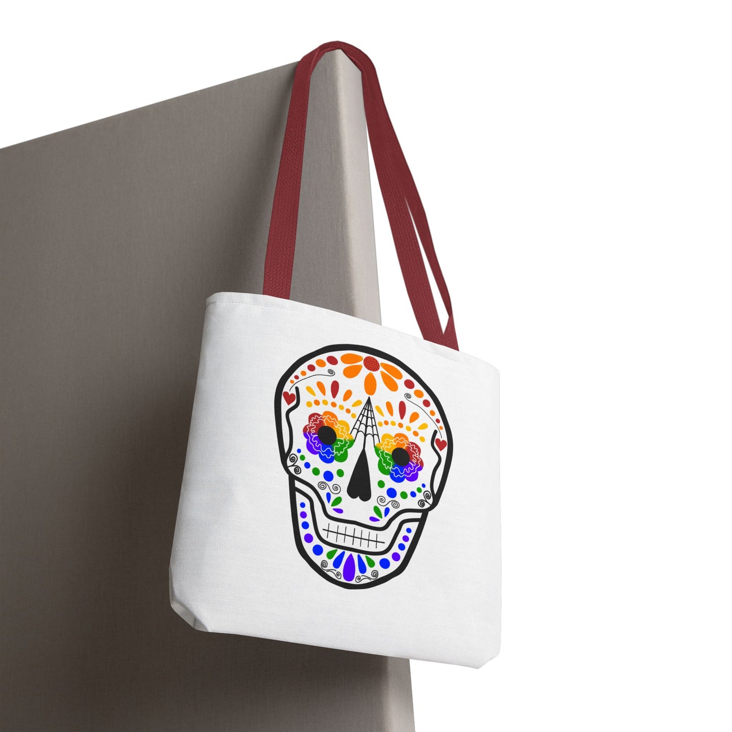 Queer Sugar Skull Tote Bag