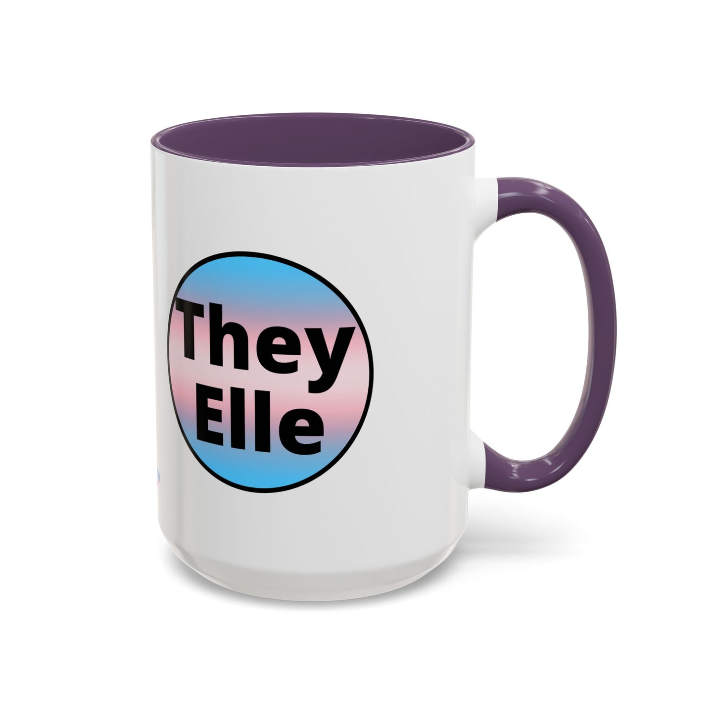 They / Elle Trans Coffee Mug