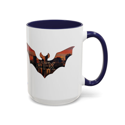 ATX Skyline Bat Coffee Mug