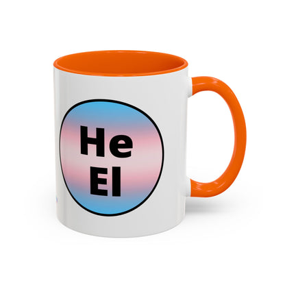 He/El Trans Accent Coffee Mug