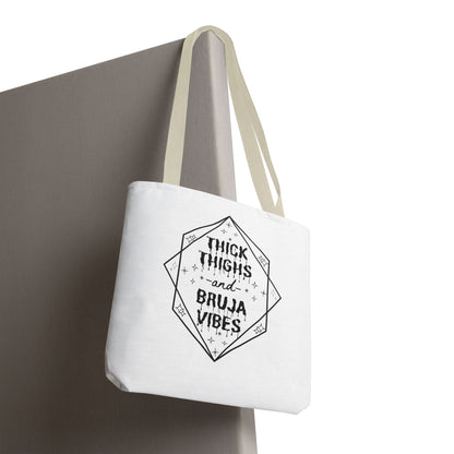 Thick Thighs Bruja Vibes Tote Bag