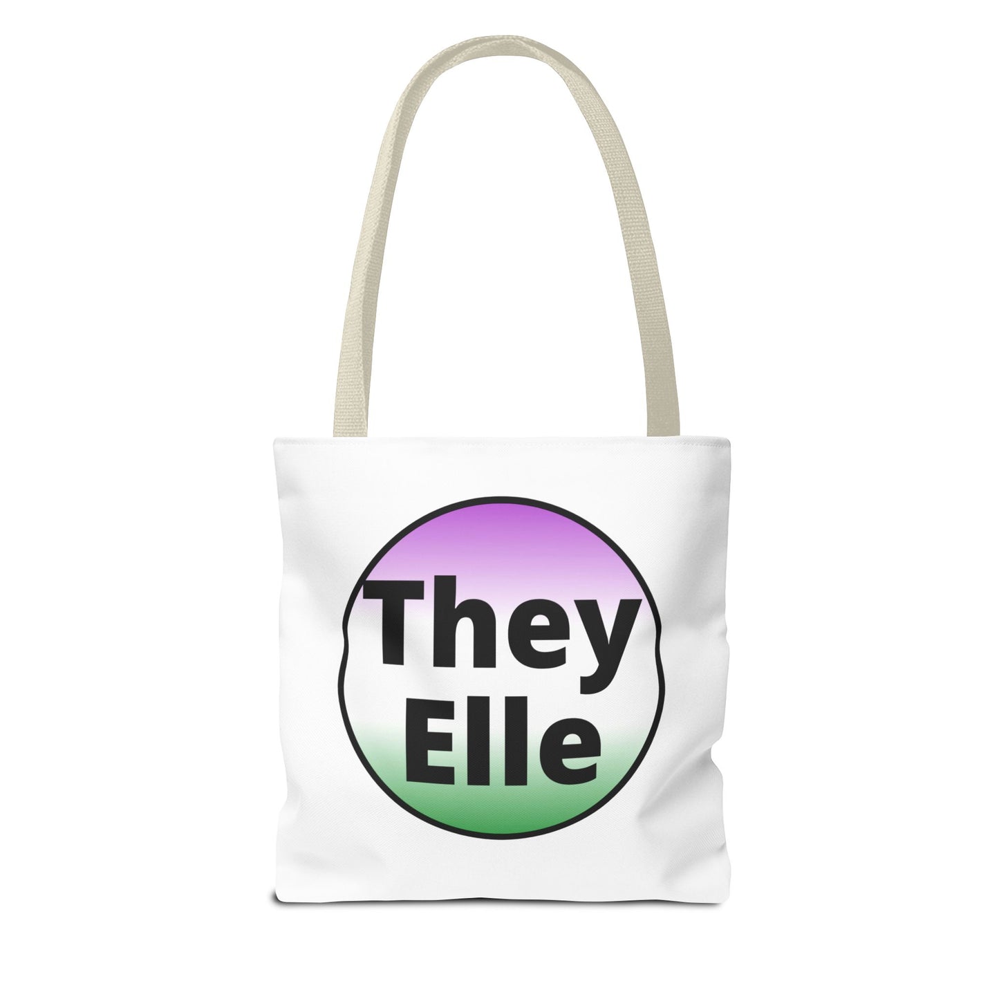 They/Elle - Gender NonConforming Tote Bag