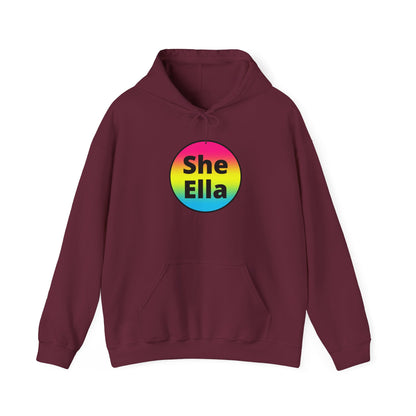 She/Ella Pan Hooded Sweatshirt